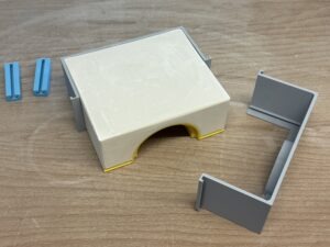 Gipsgiessform mit Rahmen